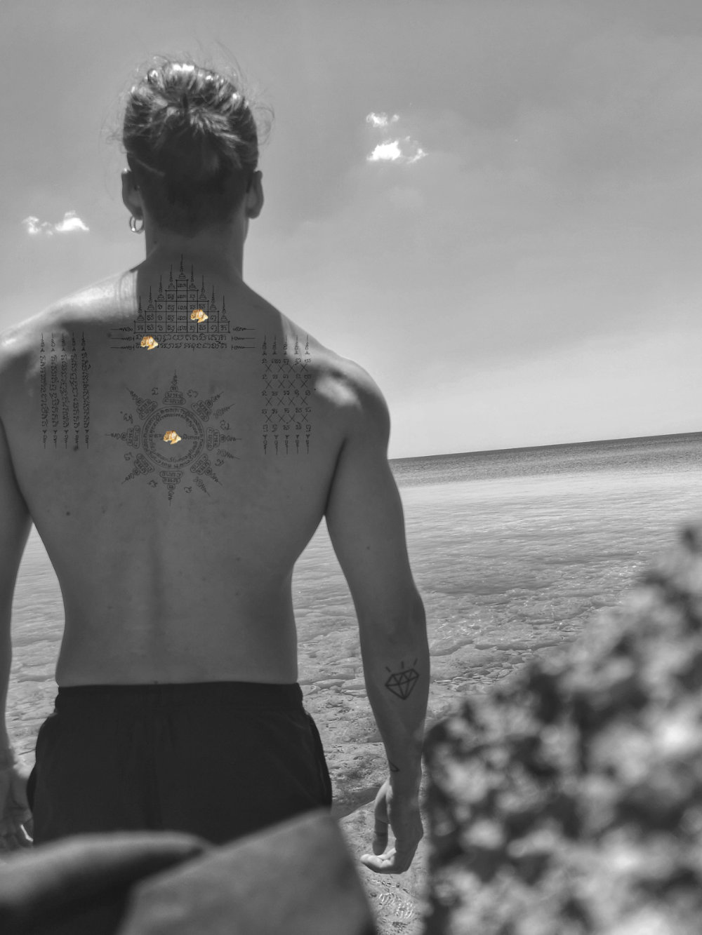 Dos Homme Sak Yant Gao Yord